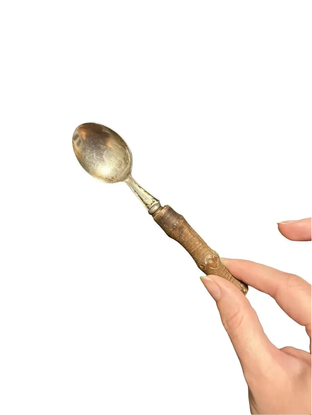 Vintage Japanese Stainless Steel Spoon Lot – Supreme & Wooden Handle